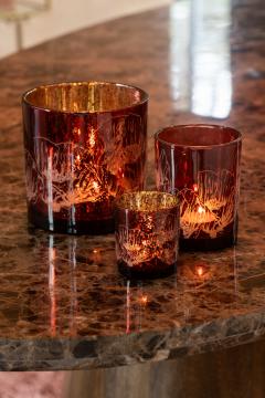 Table à Manger Ovale Marbre Manguier Foncé