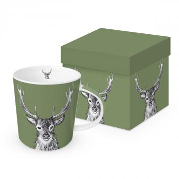 Mug Cerf Vert 35cl