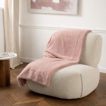 Plaid Luxe Rose 130x170