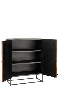 Armoire Métal Bois Shanil PM