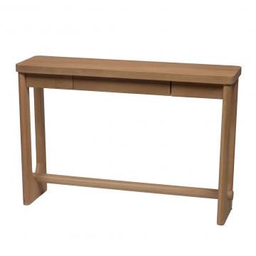 Console 1 Tiroir Bois Naturel Edwin