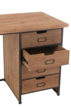 Bureau Indus Moa Bois Naturel