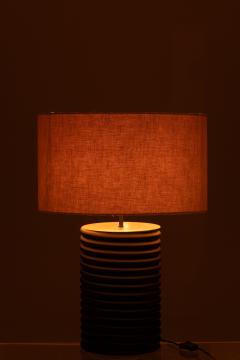 Lampe Filetage Large Bois Noir