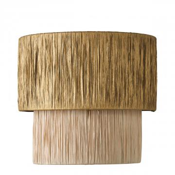 Applique Non Electrifiée Nia Raphia Doré