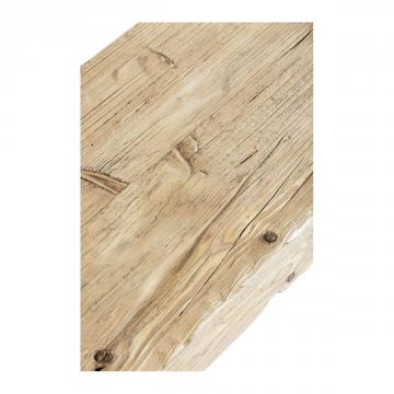 Banc BAO Orme Recyclé Naturel Blanc d'Ivoire