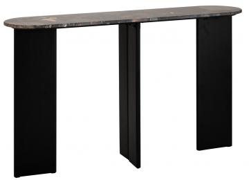 Console Mathilde Marbre Noir Pêche