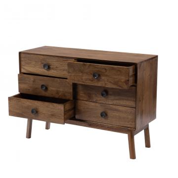 Commode 6 Tiroirs Authentique