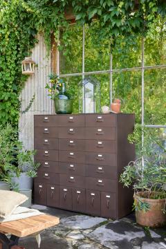 Meuble de Métier Indus Bad Métal Rouille