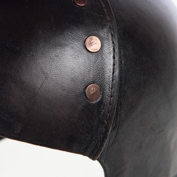Casque Football Américain Cuir Vintage