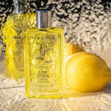 Eau de Toilette Durance Citron Corsé 100ml