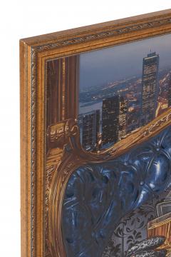 Tableau Led Leopard 124*124