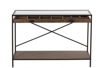 Console Tiroir Compartimenté