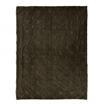 Plaid Cerf Kaki 130*170