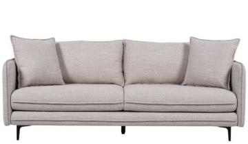 Canapé Modène Chiné Beige 3 Places Athezza