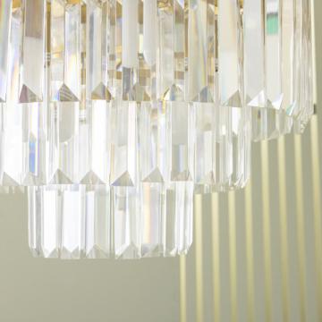 Lustre Fulgurant Doré 11 Lampes