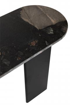 Console Mathilde Marbre Noir Pêche