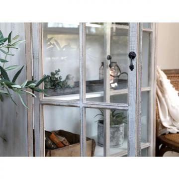 Armoire Vitrine Bois Sable