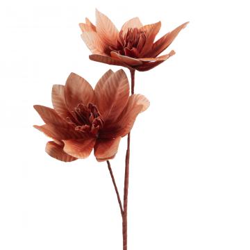 6 Fleurs Tania Dégradé Brique H105cm