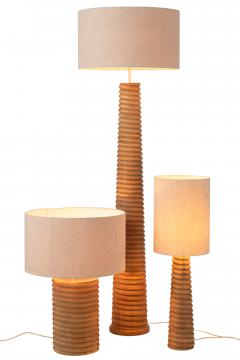 Lampe Filtage Large Bois Naturel