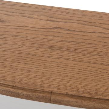 Console 1 Tiroir Loberon Blanc Chêne PM