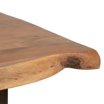 Table à Manger Factory Indus Bois Métal 200cm