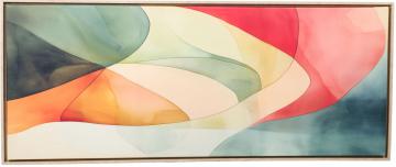 Toile Cadre Subtile Abstrait 150*60