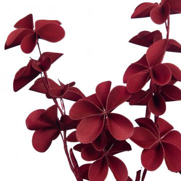 6 Fleurs Alma Rouge H89cm