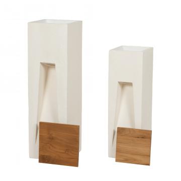S/2 Sellettes Raphaël Fibrociment Bois