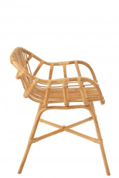 Chaise Ana Rotin Naturel Jolipa