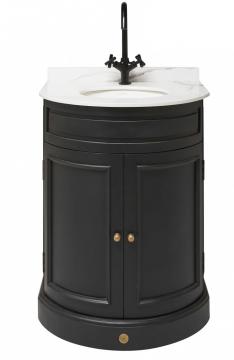 Meuble Lavabo Mini Hausmann Noir
