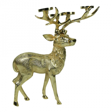 Chandelier Cerf Debout Champagne