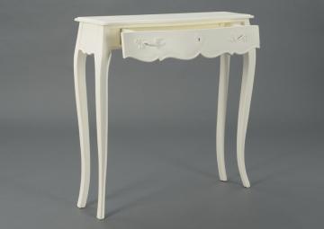 Console 1 Tiroir Murano Blanc