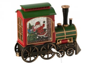 Train Led Musique Père Noël