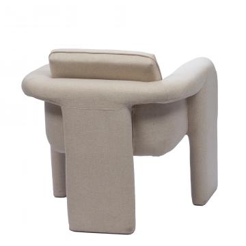 Fauteuil Scarlett Tissu Beige -NEW-