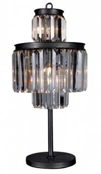 Lampe Fulgurant Métal Gris Verre