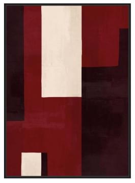 Cadre Toile Formes Droites 104*144