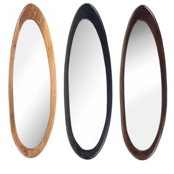 Miroir Taiwo Bois Foncé