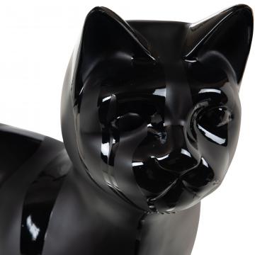 Chat Loft Noir H100cm (Outdoor)