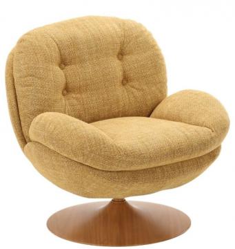 Fauteuil Memento Retro Moutarde Athezza