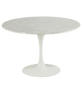 Table Ronde Marbella Marbre Blanc Athezza