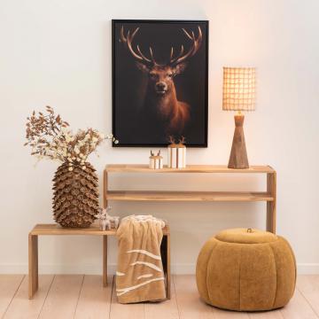 Toile Cadre "Cerf dans la Nuit" 60*80