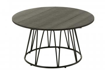 Table Basse de Jardin Zoa Noir