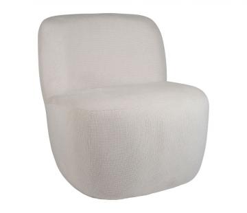 Fauteuil Tessia Ecru