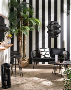 Table Basse de Jardin Zoa Noir