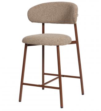 Tabouret de Bar Snack Curve Noyer NEW