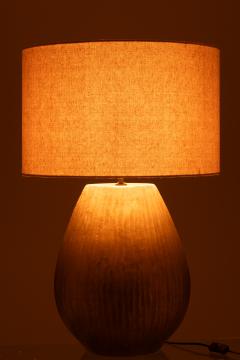 Lampe Nebu Céramique Or