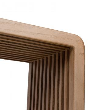 Etagère Murale Calopsite Teck Naturel 60cm