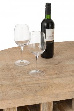 Comptoir Bar Lounge Manguier Naturel