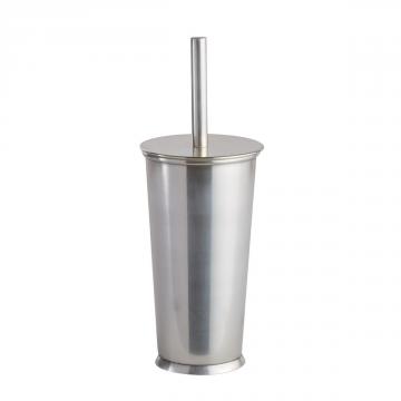 Brosse WC Laiton Argent Vieilli