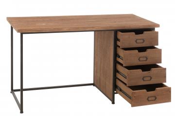 Bureau Indus Moa Bois Naturel